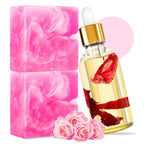 Yoni Soap Bars & Natural Yoni Oil Set, Natural Yoni Oil Vaginal Wash for Women Feminine Wash Vaginial Deodorants pH Balance, Eli