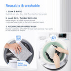 Carer Mens Incontinence Underwear Washable Bladder Control Briefs Urinary Incontinence Brief for Men Cotton Reusable Mens Prote