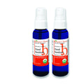 Brittanies Thyme Organic Natural Hand Sanitizer Spray 2 Pack (Orange)