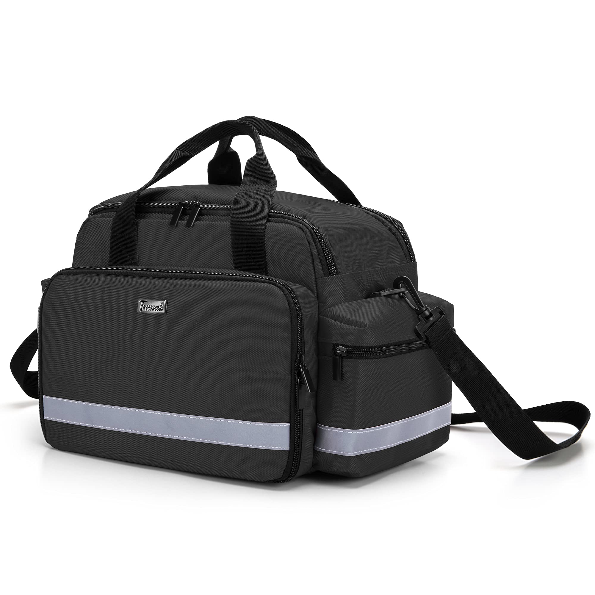 Trunab Home Health Nurse Bag Medical Bag Organizer with Handle and Shoulder Strap for Home Visit, Travel, Nursing Student