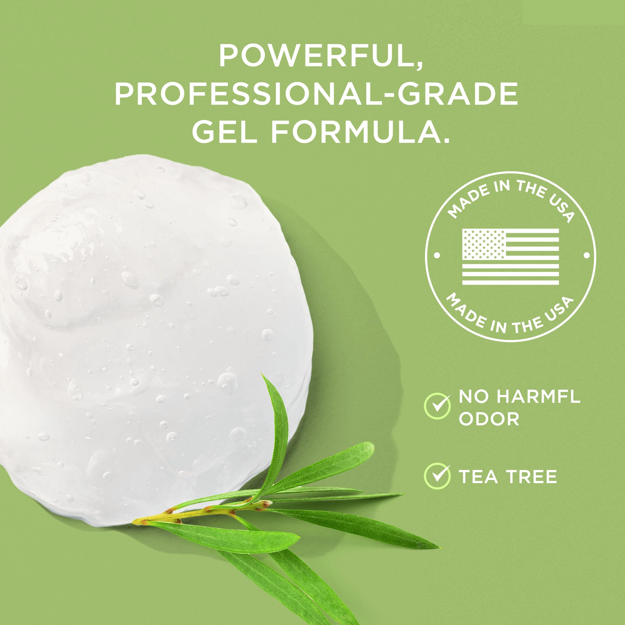 Lee Beauty Professional Callus Remover for Feet - Tea Tree, Powerful Formulation - Extra Strength Gel, Home Pedicure Foot Spa Re