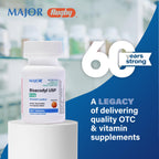 Major Pharmaceuticals Bisacodyl Stimulant Laxative, 5mg Enteric Coated, 100 Tablets