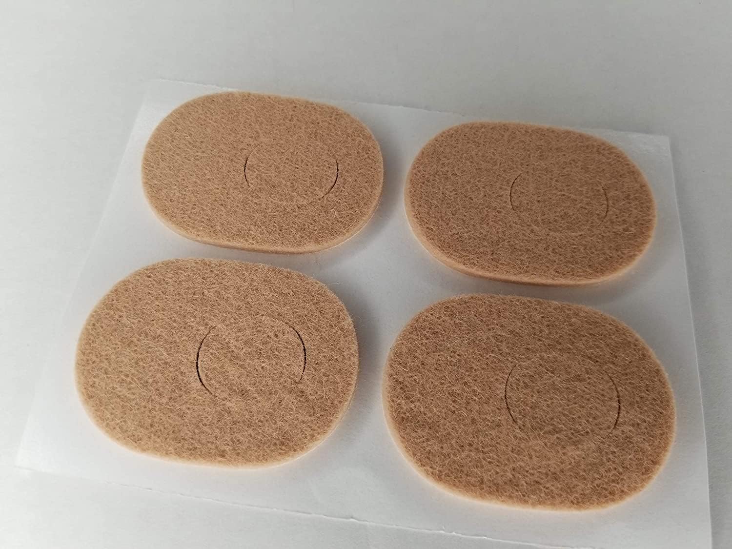 Aetna Foot Products Felt Callus Pads - (Pack of 100) 1/8th in. Adhesive Oval Cushions, Medical Bandage for Foot Pain Relief, Bun