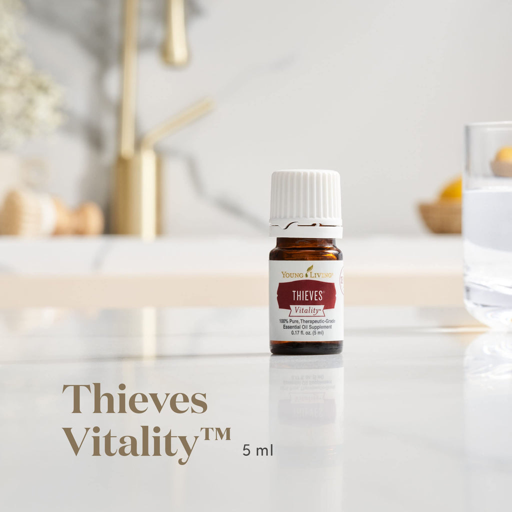Young Living Thieves Vitality Essential Oil, 5 Milliliters, Dietary
