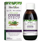 Herbion Naturals Ivy Leaf Cough Syrup with Thyme and Licorice, 5 FL Oz - Soothes Throat and Relieves Respiratory Discomfort - Fo
