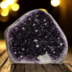EMPORION GEMS 25.39 lb Extraordinary Natural Amethyst Geode - Unique Collectors Quality - 10 (H) x8 (W) Inches Large Crystal Clu