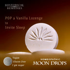 Historical Remedies Moon Drops Sleep Aid Lozenges (3 Pack) | Homeopathic Vanilla Flavor Supplement, Non-Habit Forming Vegan Glut