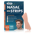 100Pcs Nasal Strips for Snoring, Extra Strength Nose Strips Breathing, Nose Tape for Sports and Sleep, Anti Snoring Strips Help 