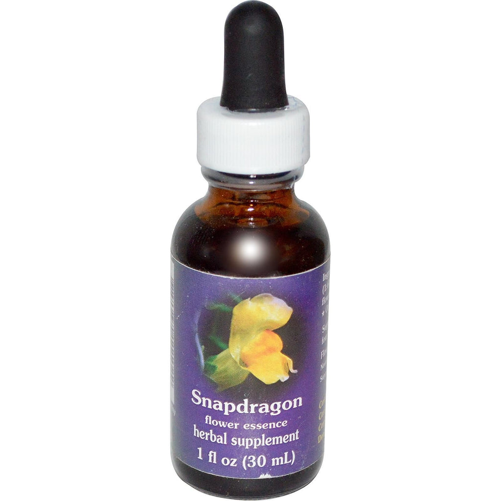 Flower Essence Services Dropper Herbal Supplements, Snapdragon, 1 Ounce