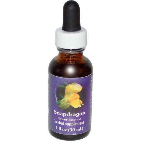 Flower Essence Services Dropper Herbal Supplements, Snapdragon, 1 Ounce