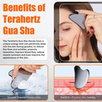 InfiniteRelax Terahertz Gua Sha Facial Tools,Cryo Gua Sha Tool for Face and Body, Gua Sha Massager Tools for Reduce Puffiness an