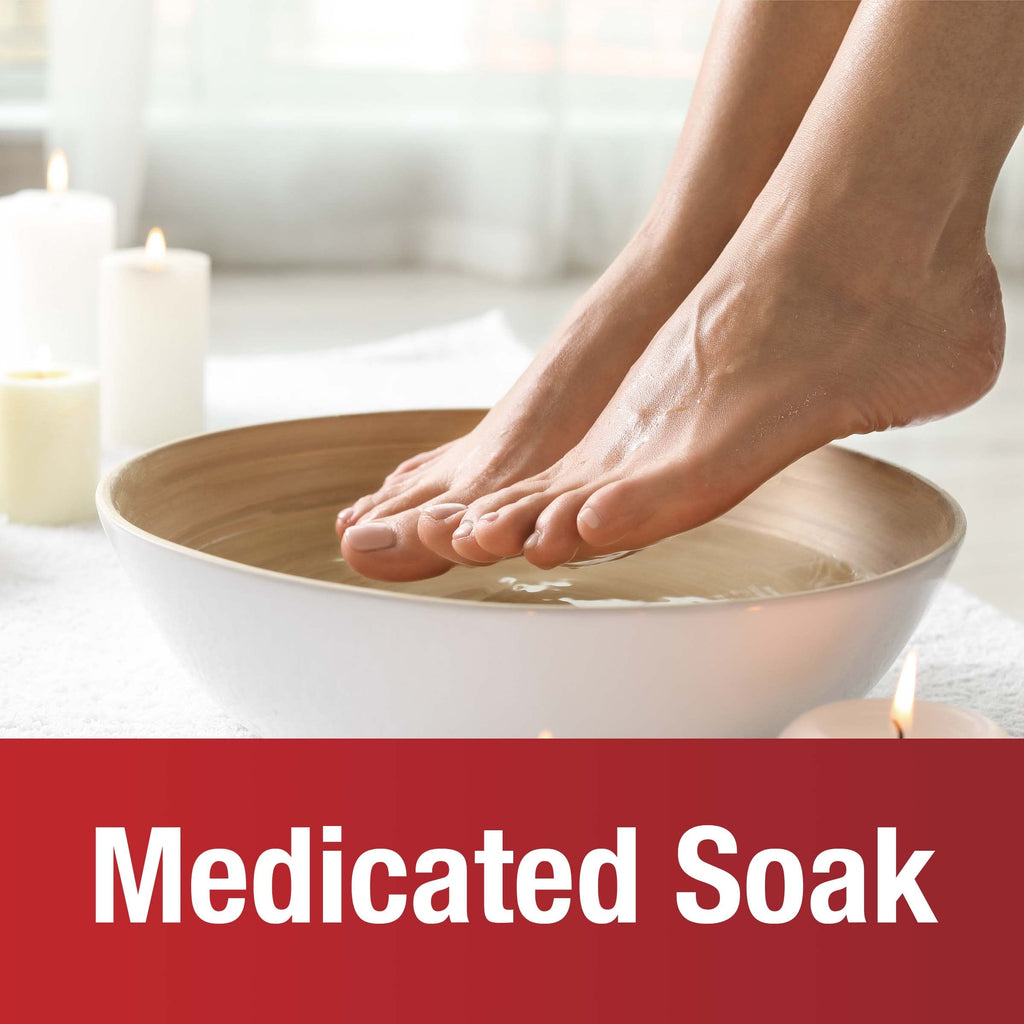 Kerasal Athletes Medicated Foot Soak, Bath for 5-in-1 Rapid Symptom Relief, 12 Count, (Pack of 1)