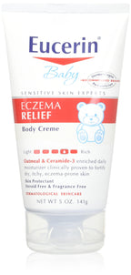Eucerin Baby Eczema Relief Body Creme 5oz - 2 Pack