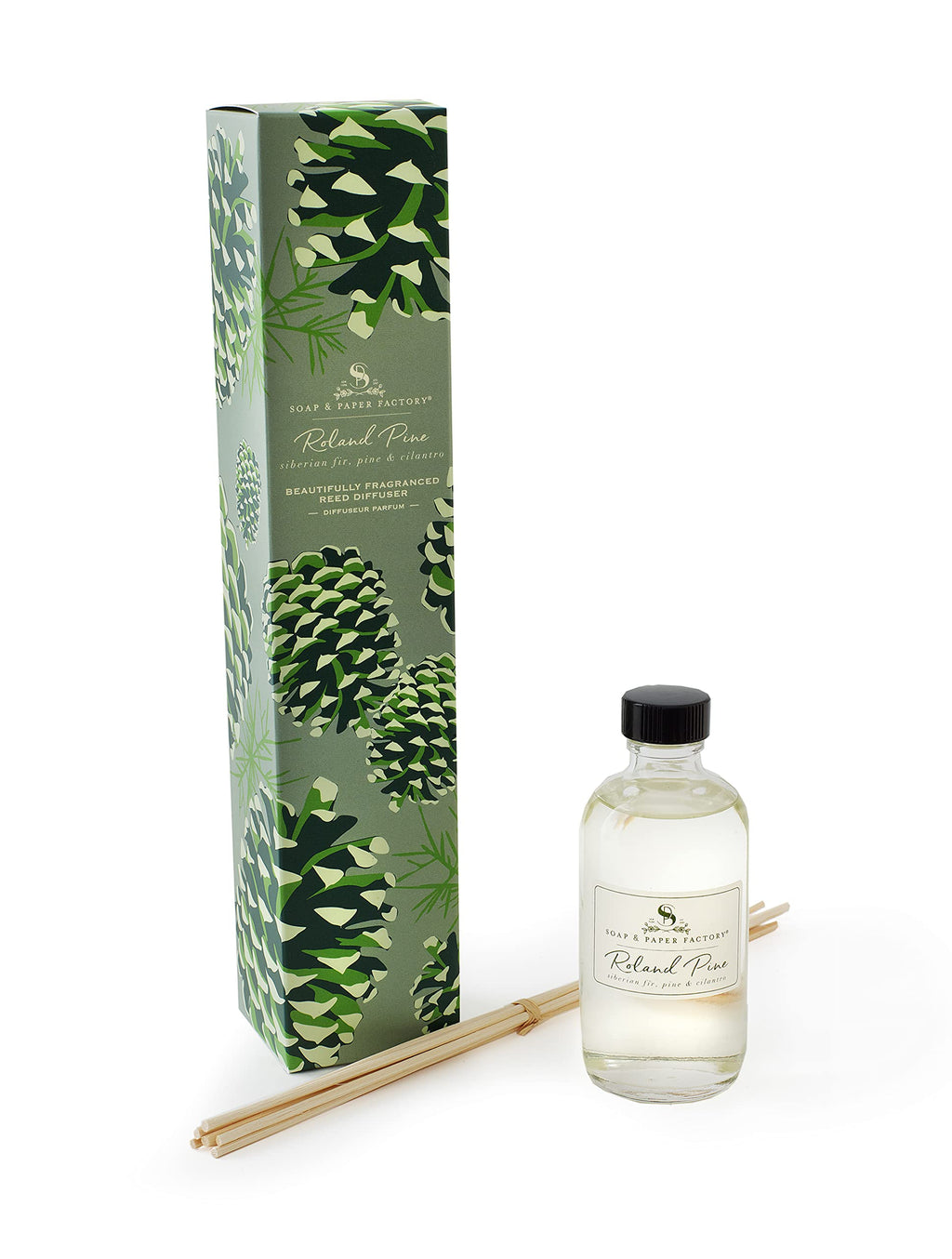 Soap & Paper Factory Roland Pine 3.65 oz Reed Diffuser
