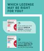Habitrol Nicotine Lozenges 4 mg Cherry Flavor - 135 Count - Stop Smoking Aid - Reduce Cravings and Withdrawal Symptoms