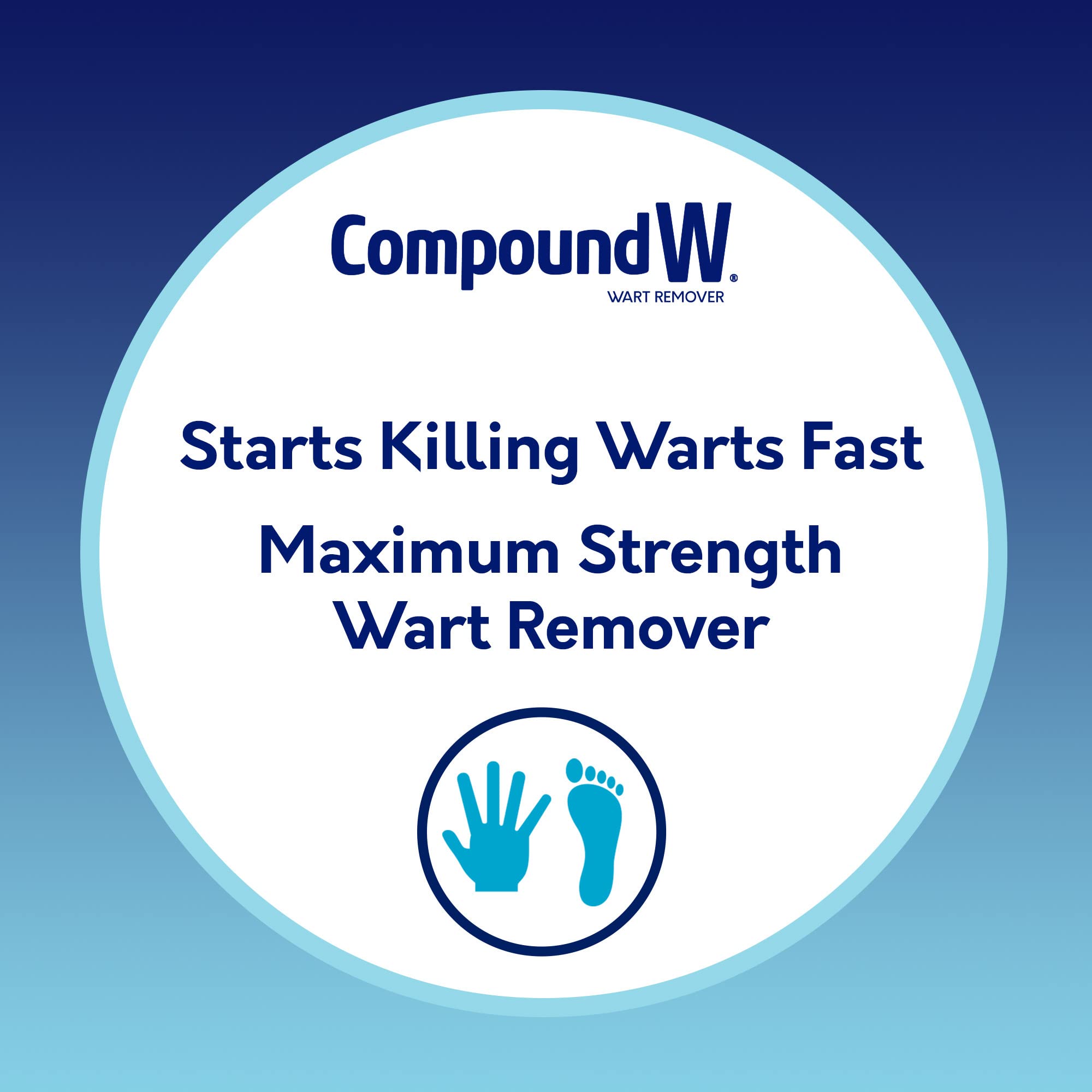 Compound W Maximum Strength One Step Invisible Wart Remover Strips, 14 CT
