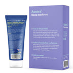 ASUTRA Dream Sleep Bundle - Purple Silk Eye Pillow Box Set and Dream The Night Away Lotion with Magnesium and Melatonin