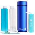 Insulin Cooler Travel Case by Tilcare - 60H Reusable Pen Freezer Bottle - Standard TSA Approved Hard Shell Medication Cooling Ca