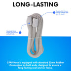 BISTRAS Made in USA- 8 Foot Universal CPAP Tubing - Compatible with All Major CPAP, BiPAP and Most Machines (2 Pack)