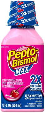 Pepto-Bismol Max Strength Liquid-Cherry-12oz