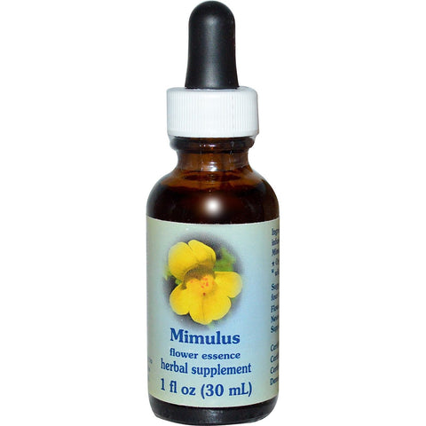 Flower Essence Services Mimulus, Flower Essence, 1 fl oz (30 ml)
