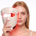 4D Wireless Red Light Therapy Mask for face: 280LEDs, Upgraded NIR Technology, 5 Modes for Deep Skin Care, LED Face Mask Cordles