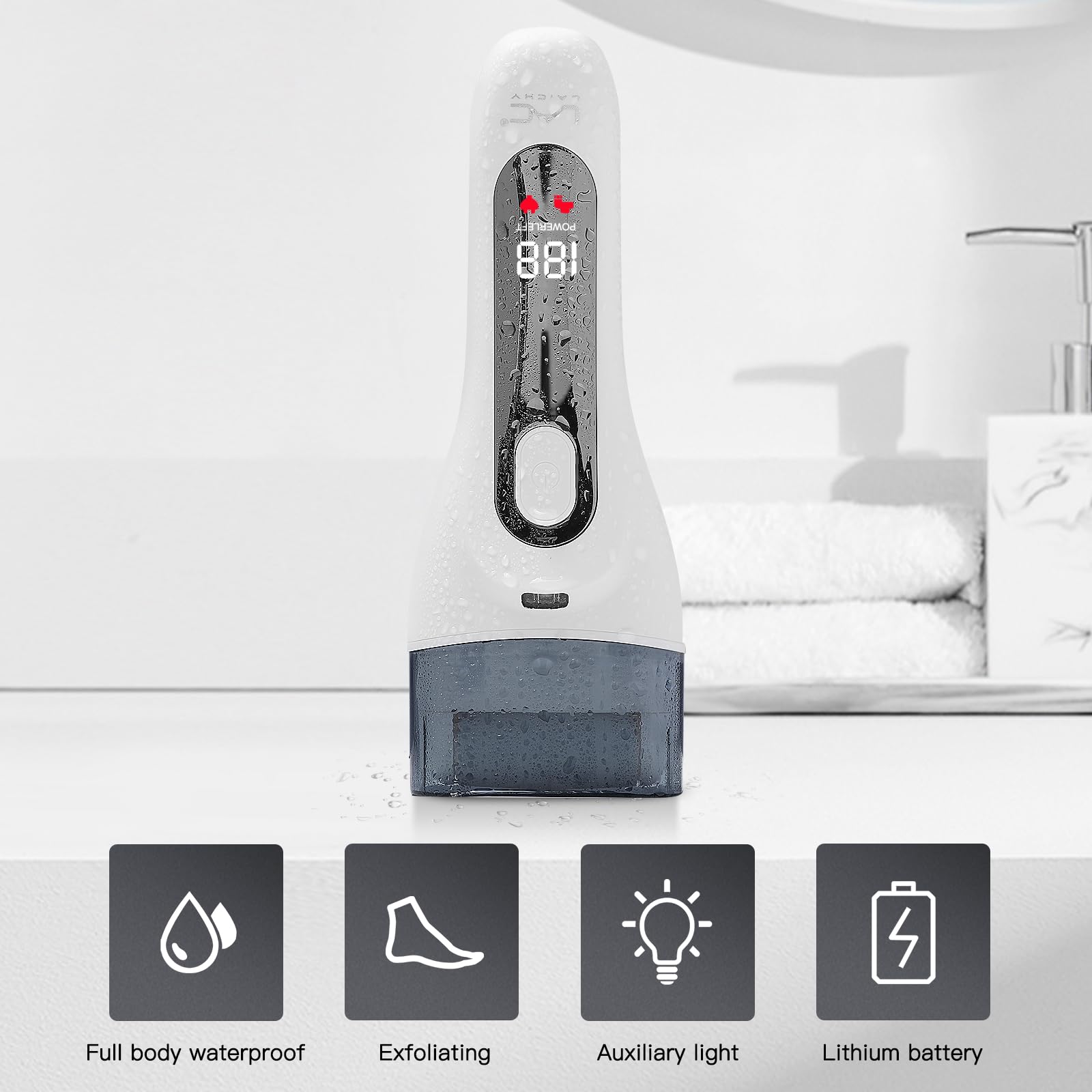 Electric Feet Callus Removers Rechargeable,Portable Electronic Foot File Pedicure Tools, Electric Callus Remover Kit,Professiona