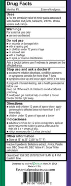 Belladona and Arnica Analgesic Ointment 5 oz (141g) Paraben Free