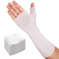 Velpeau Hand Socks for Splint (Pack of 10), Breathable, Thin Stockinette Tubing for Arm, Wrist Brace with Thumb Spica Liner, Cot