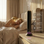New Upgraded Waterless Scent Oil Nebulizer - Smart App & Remote Control, Covers Up to 4000 Sq Ft, Quiet Aroma Diffuser for Home,