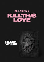 YG Blackpink - Kill This Love [Black ver.] (2nd Mini Album) CD+52p Photobook+Lyrics Book+4Photocards+Polaroid Photocard+Sticker