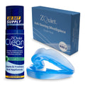 ZQuiet Anti-Snoring Mouthpiece Solution - Comfort Size #2 (Single Device) + Cleaner (1.5oz Bottle) - Made in USA Snoring Solutio