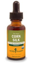Herb Pharm Certified Organic Corn Silk Liquid Extract for Urinary System Support, 1 Fl Oz