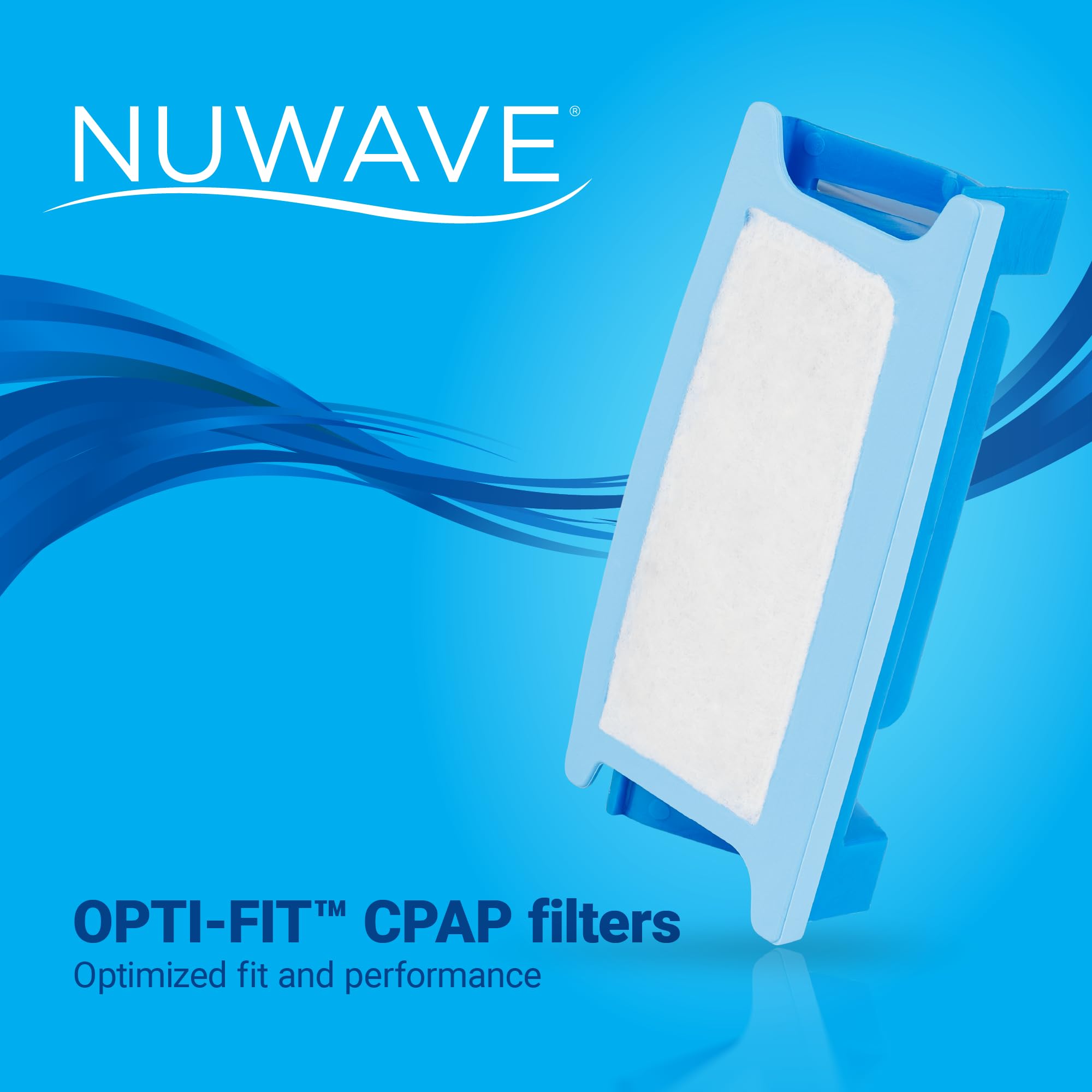 NUWAVE CPAP Filters (27 ct) for Respironics DreamStation 1 CPAP Machine. Includes 18 Ultrafines and 9 Reusable Filters (27 Total