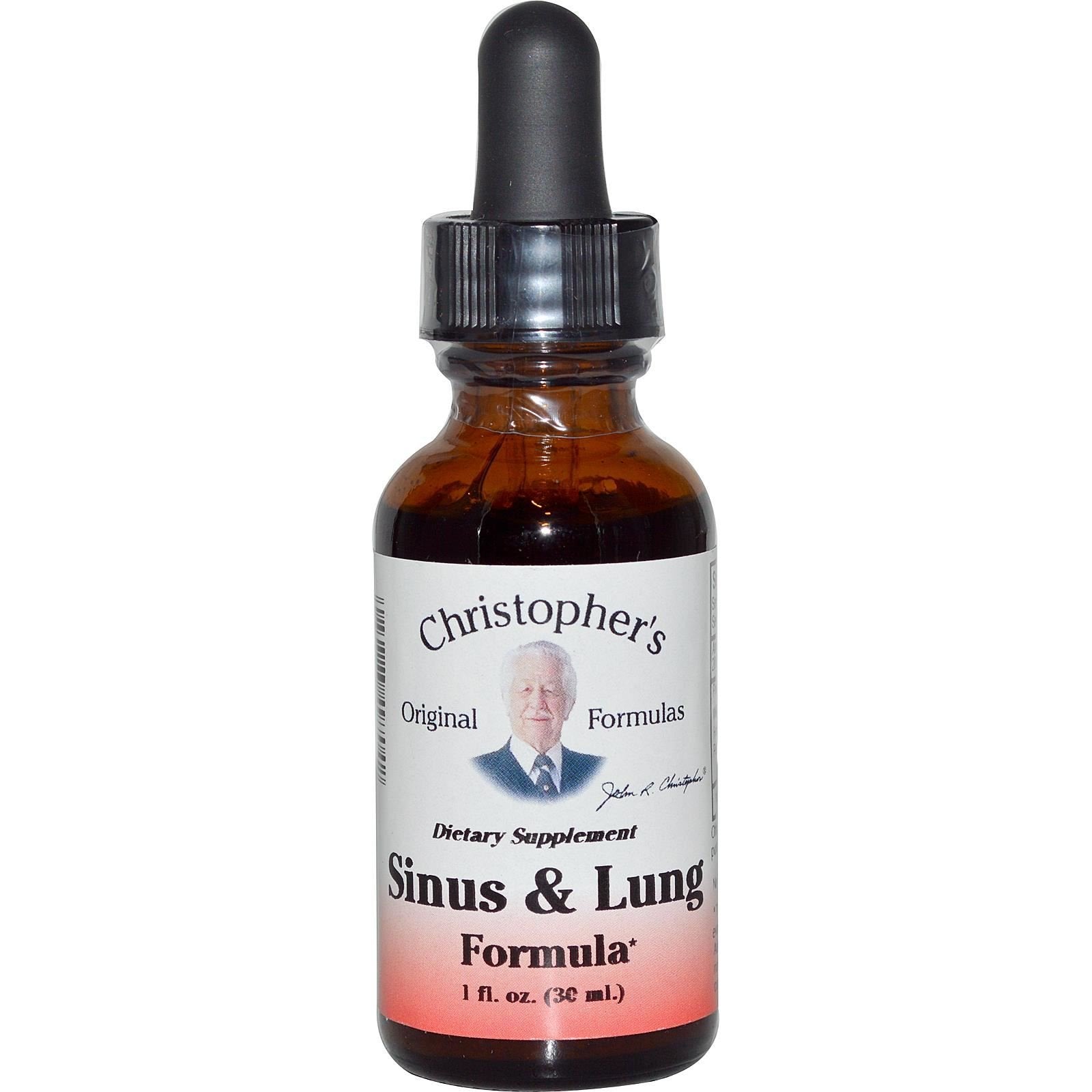 Sinus & Lung Christophers Original Formulas 1 oz Liquid