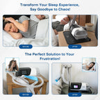 CPAP Stand for Mask and Tube Hanger Mat for CPAP T-Style Lift Stand with Clean dust Cover for CPAP for Bedside Organizer for CPA