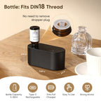 Waterless Diffuser for Essential Oil Nebulizer,Battery Operated Mini Scent Air Machine, Aromatherapy Atomizing Diffuser, 3 Mist