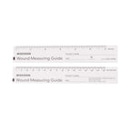 McKesson Wound Measuring Guide Ruler, Non-Sterile, Paper, 6 in, 50 count