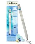 Lifelines Pen Diffuser Set, Cotton Candy - 1mm Black Ballpoint Pen with Scented Essential Oil Blend & 2 Ink Refills - Aromathera