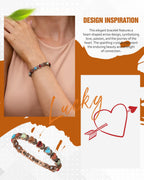 Jecanori Copper Bracelets for Women, Effective Magnetic Bracelets for Women with 3800 Gauss Ultra Magnets and Sizing Tool