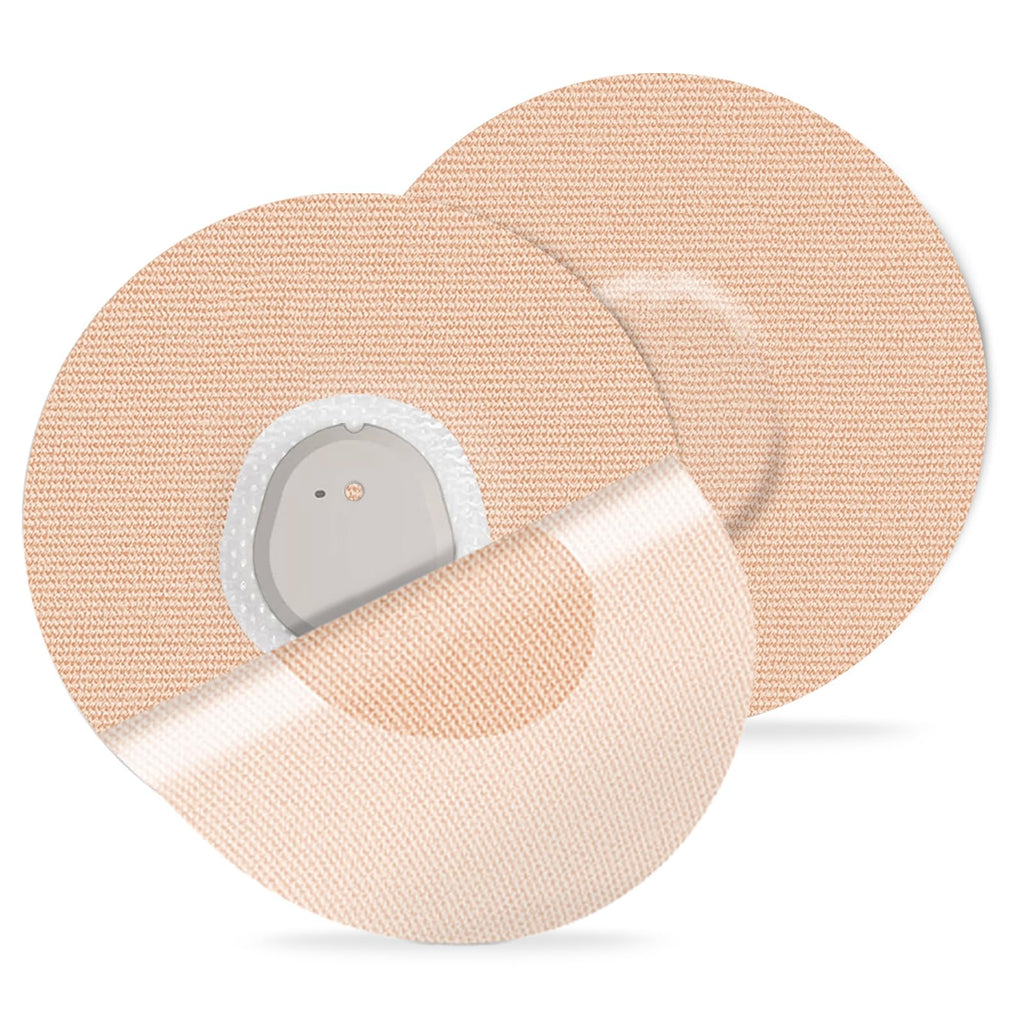 Kuruyo G7 Adhesive Patches 30Pack Waterproof Sensor Cover for stelo Overpatch Latex-Free Cotton Tape for 10-15Days Long Stay Hyp