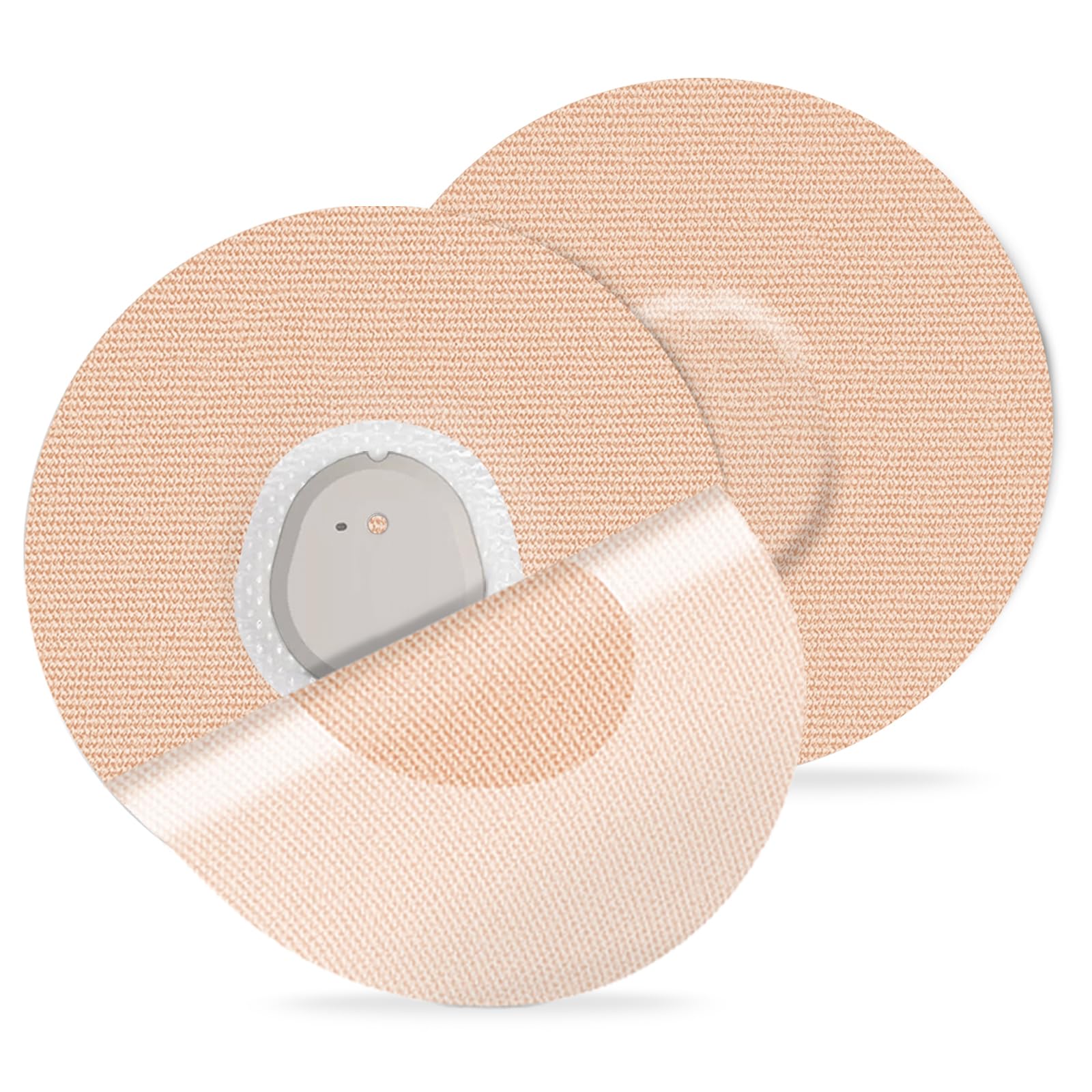 Kuruyo G7 Adhesive Patches 30Pack Waterproof Sensor Cover for stelo Overpatch Latex-Free Cotton Tape for 10-15Days Long Stay Hyp