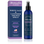 White Sage Smudge Spray for Spiritual Cleansing & Aura Protection, Sage & Lavender Smudging Spray - Cleansing Negative Energy & 