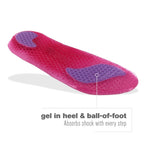 Airplus womens Womens shoe insoles, Pink, 5-11 US