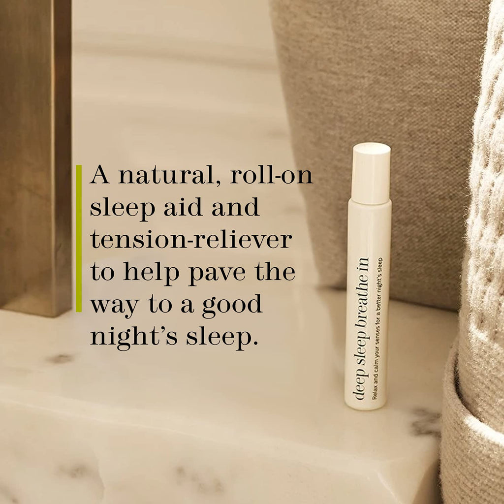THISWORKS Deep Sleep Breathe in, Natural Roll-On Sleep Aid and Tension Relief, 8 ml