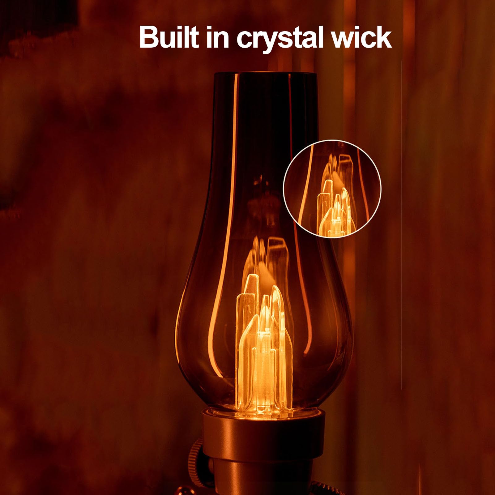 Humidifier Vintage Lantern with Lamp, Kerosene Lamp Shaped Quiet Home Humidifier, Aromatherapy Diffuser, 2 Mist Settings, Steple