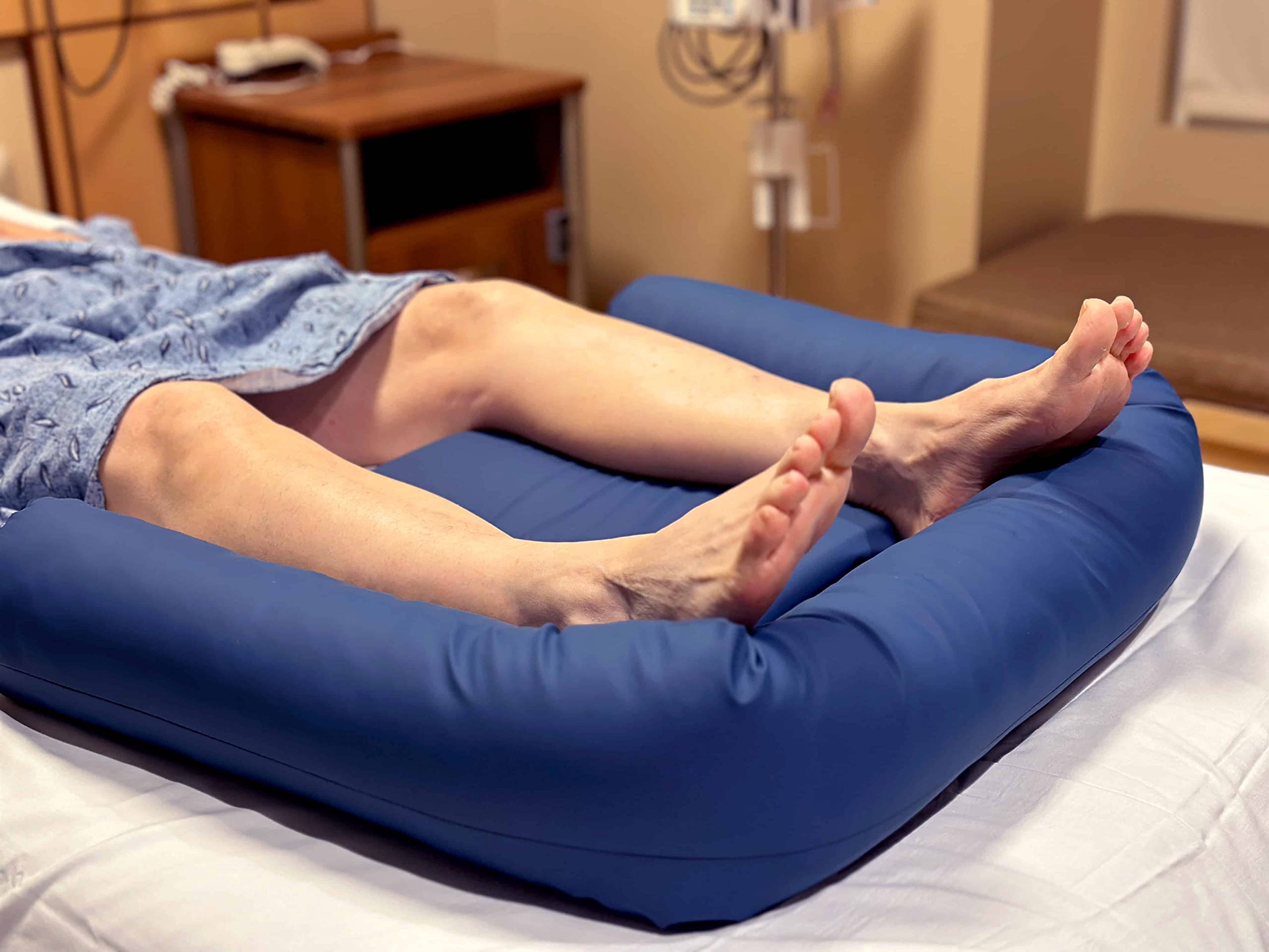 Bedsore Rescue Foot Bed Heel Flotation Protection Cushion | Support Feet, Ankles and Legs | Heel Protectors for Pressure Sores |