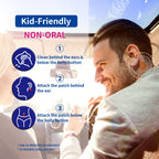 Bedy 30 Count Motion Sickness Patches | Sea Sickness Patches | Nausea Relief for Adults & Kids | Non-Drowsy | 72H Long-Lasting |