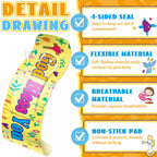 Geiserailie 40 Christian Jesus Bandages Kids Adults Bulk Bible Verse Scripture Fun Bandages Gifts Cute 20 Style Christian Religi