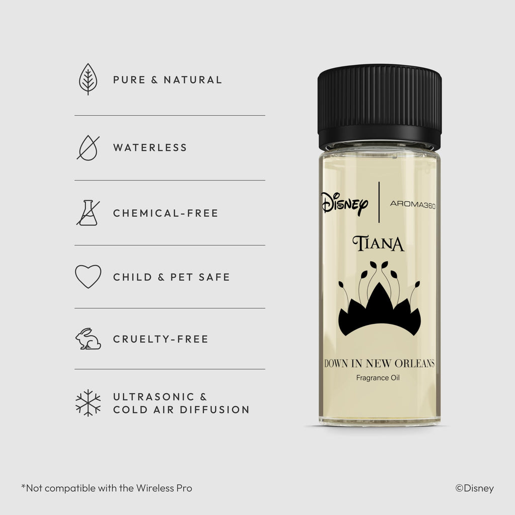Aroma360 | Disney Down in New Orleans Fragrance Oil Blend | The Princess and The Frog | Princess Tiana | Aromatherapy Scent Diff